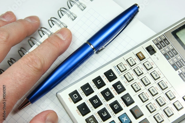 Obraz Tax calculation concept