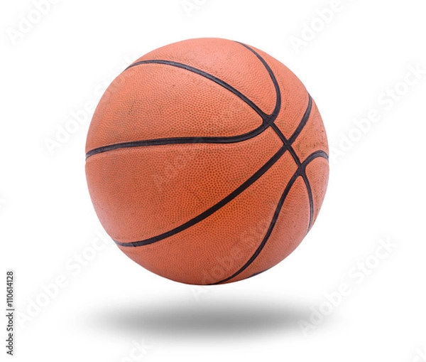 Obraz Old Basketball ball