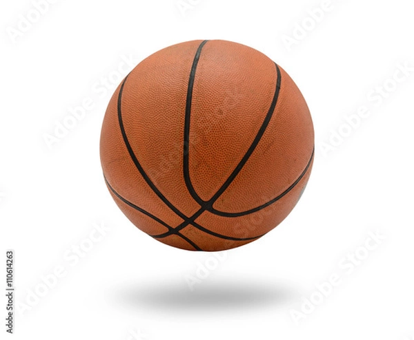 Obraz Old Basketball ball