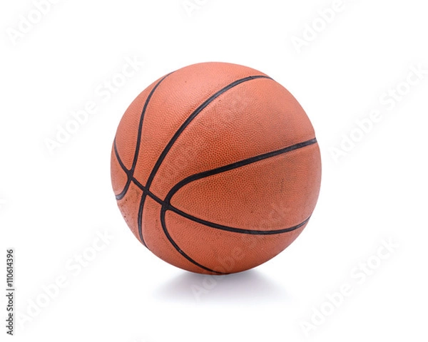 Obraz Old Basketball ball