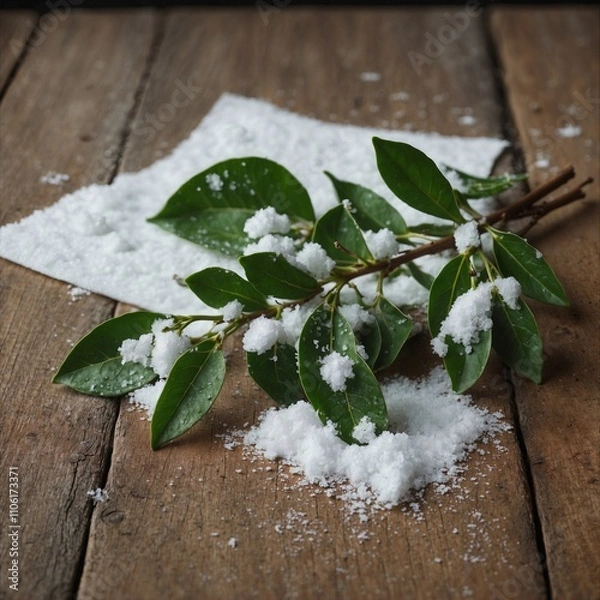 Obraz Mistletoe leaves