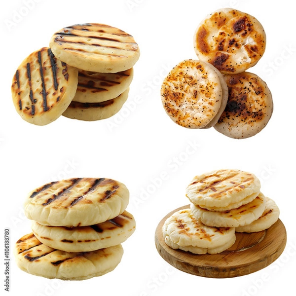Obraz arepas food isolated on transparent background