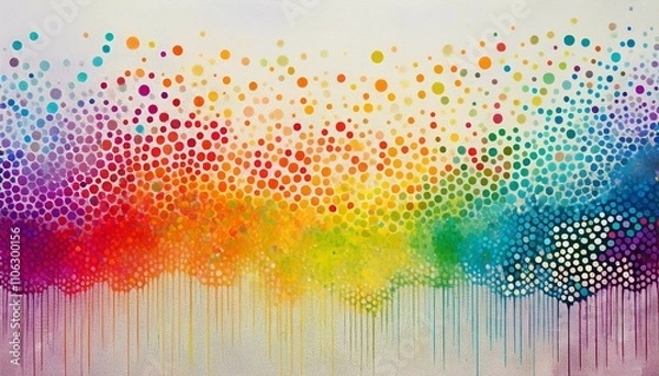 Fototapeta abstract rainbow background