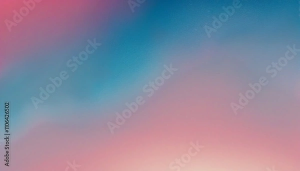 Fototapeta Elegant Gradient Texture: A Smooth Transition from Blue to Pink for Modern Designs