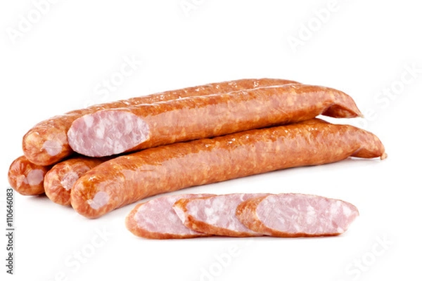 Fototapeta Smoked sausage 