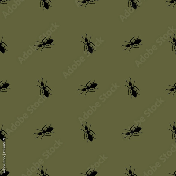 Obraz Ants background patter