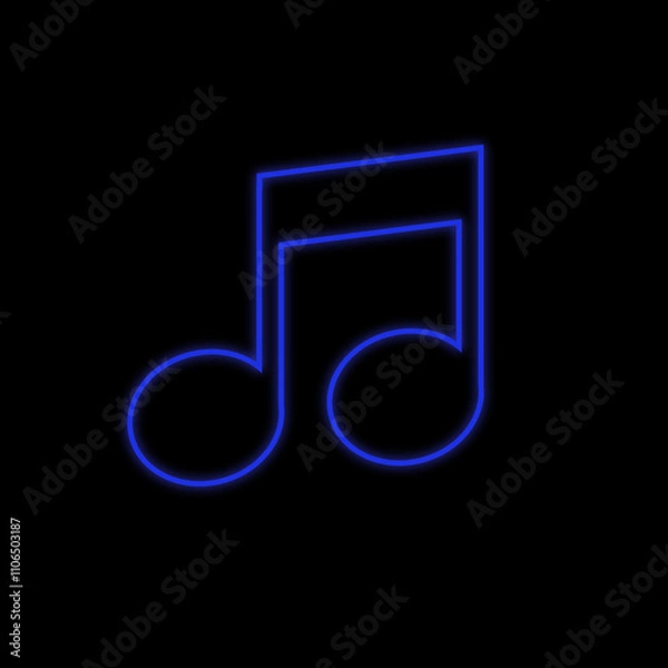 Obraz Music glyph icon