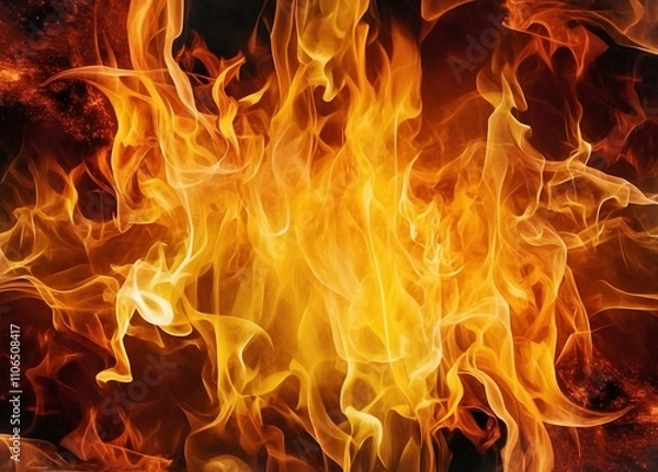 Obraz fire background