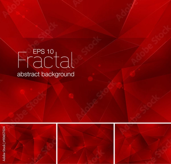 Fototapeta fractal abstract background