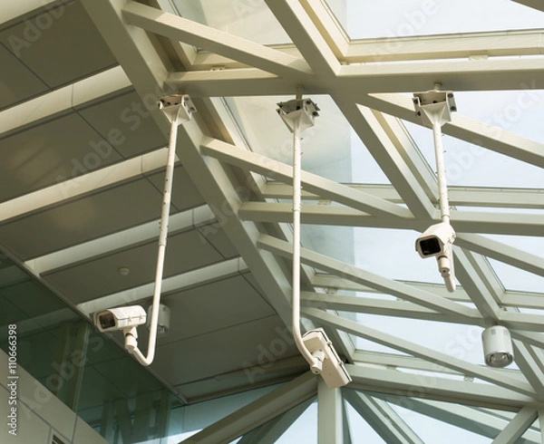 Fototapeta CCTV security camera