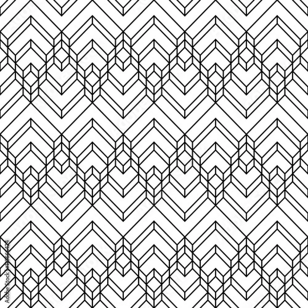 Fototapeta Design Decorative Seamless Vector Pattern Texture Background