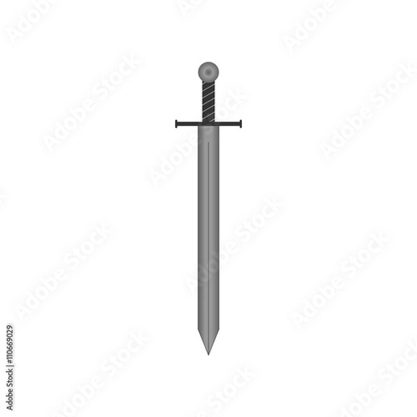 Obraz Sign sword silver 8.05