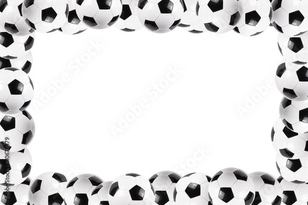 Obraz Fußball Rahmen 