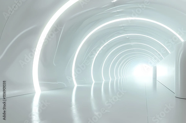 Obraz Minimal architectural space