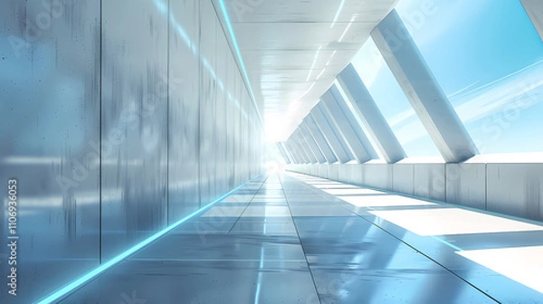 Obraz Minimal architectural space