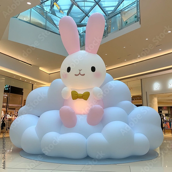 Obraz Happy Easter background, card, poster. Vector