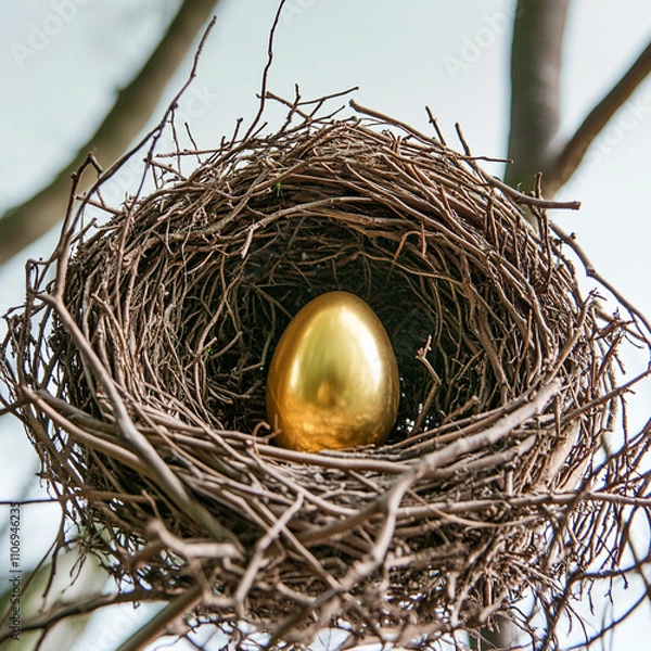 Obraz Happy Easter background, card, poster. Vector