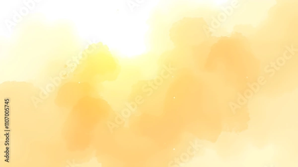 Fototapeta Golden Hour Acrylic Warm yellow and gold hues with a bold acrylic paint texture, perfect for radiant designs background. Generative AI