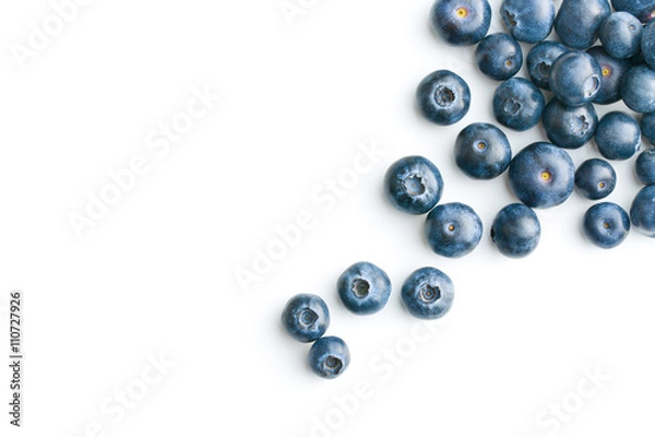 Obraz Smaczne owoce borówek.