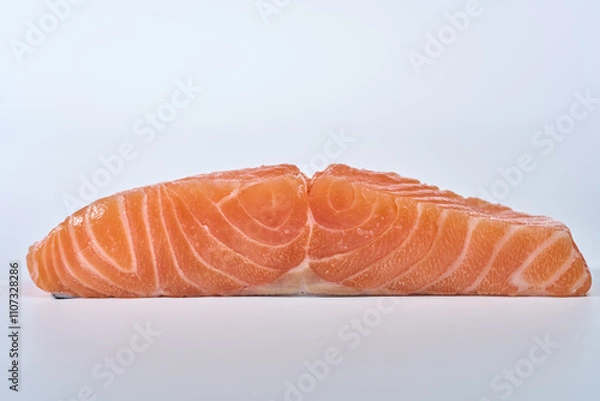 Obraz Fresh raw salmon fillets
