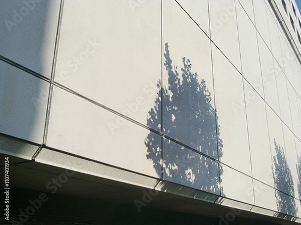 Obraz office building with reflection