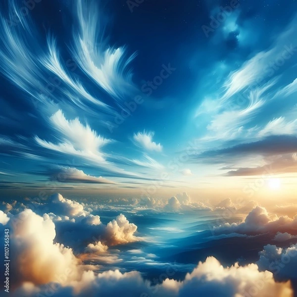 Obraz clouds in the sky