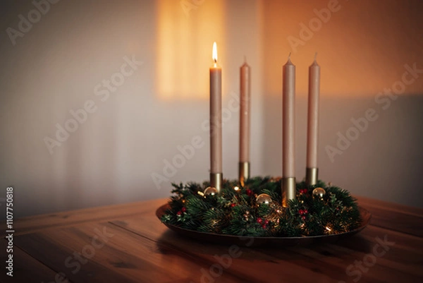 Fototapeta Adventskranz