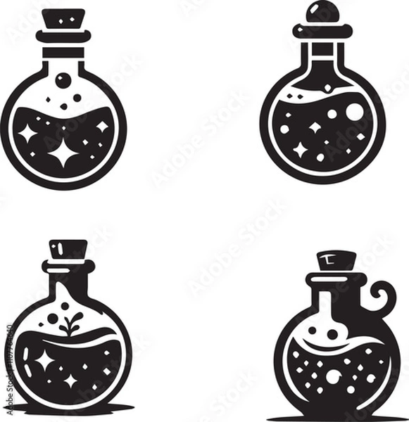 Obraz potion silhouette