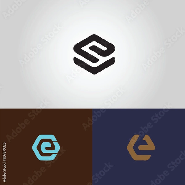 Obraz Minima;l vector Logo desing image