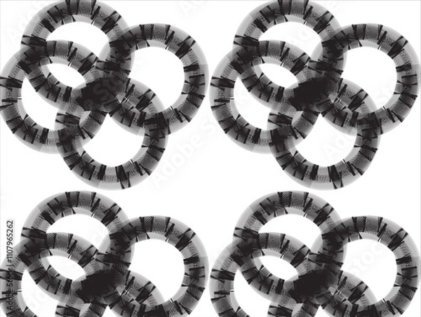 Obraz Printpattern, seamless, wallpaper, vector, flower