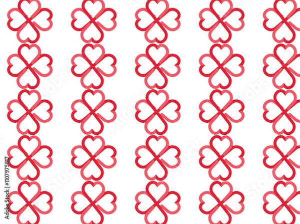 Obraz Print pattern, seamless, wallpaper, vector, flowe