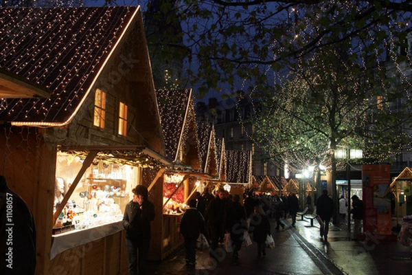 Obraz marché de noël