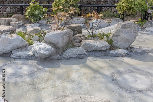 Obraz 温泉（別府温泉・鬼石坊主地獄）