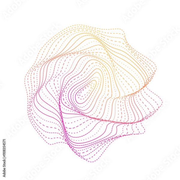 Fototapeta abstract flower background