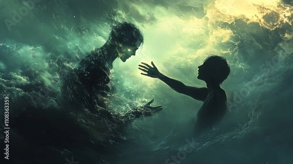 Fototapeta Reach Across Realms