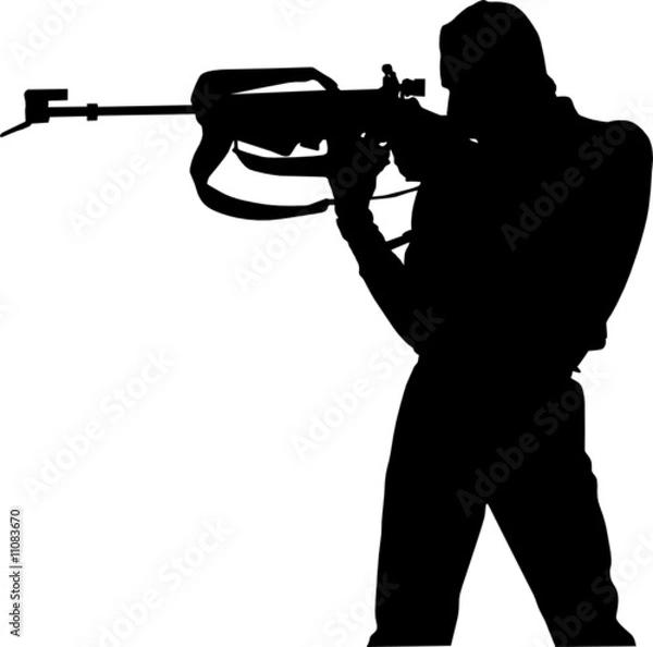 Obraz biathlon
