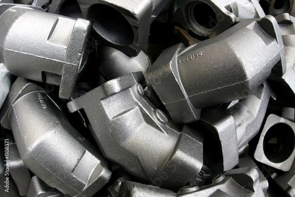 Obraz części odlewnicze