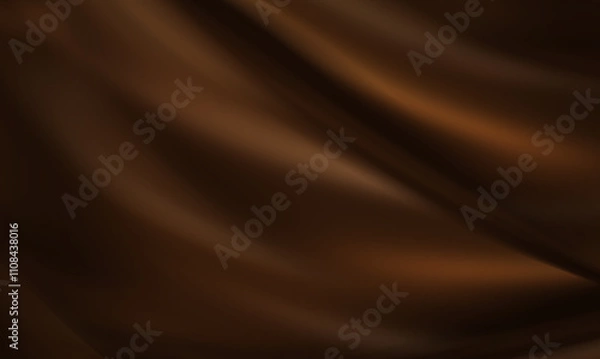 Obraz dark brown silk fabric background