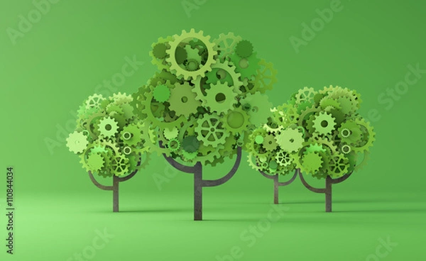 Obraz Ekologiczna technologia