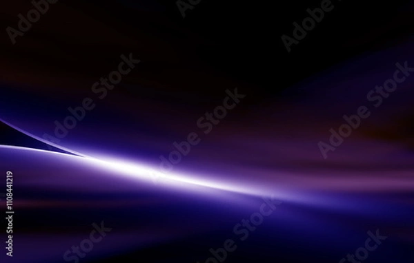 Obraz purple abstract wave background