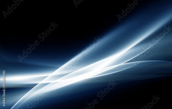 Obraz blue abstract background