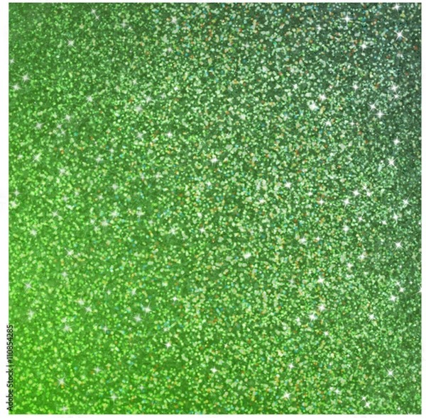 Obraz Green glitter background, shiny texture