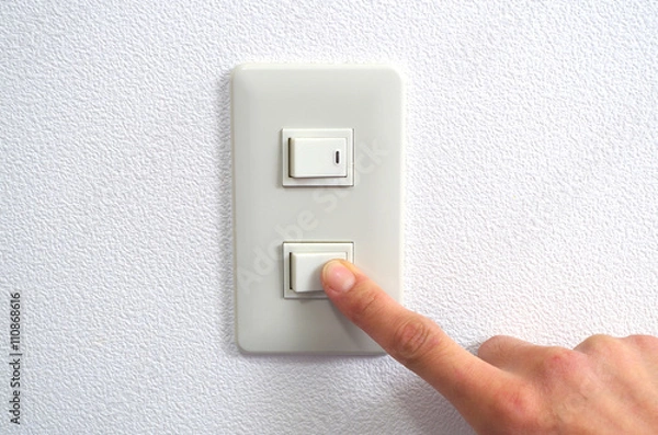 Obraz 電気のスイッチ