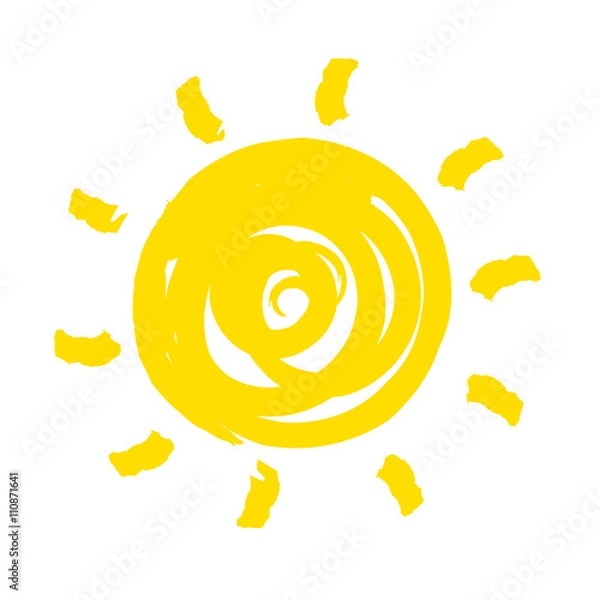 Obraz Sun symbol illustration