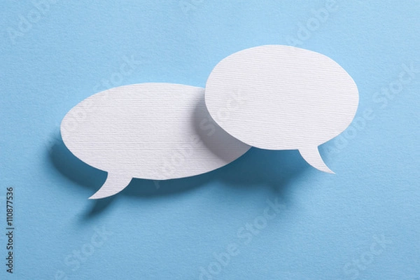 Obraz Speech bubbles