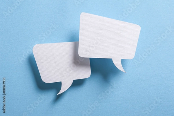 Obraz Speech bubbles