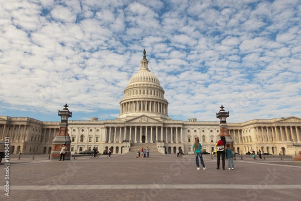 Fototapeta Capitol building Washington DC