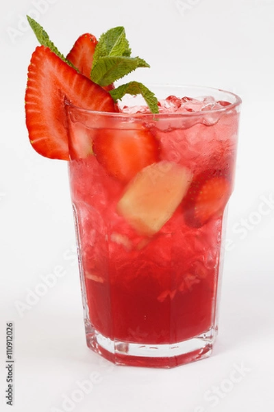 Fototapeta strawberry lemonade