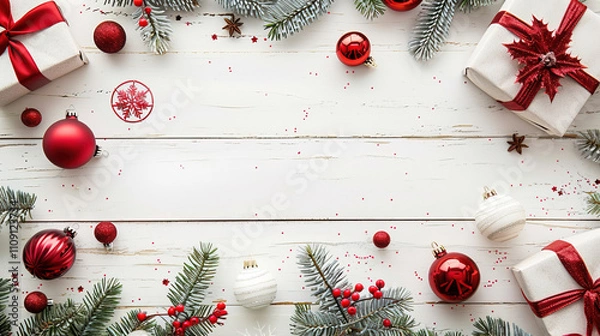 Obraz christmas background