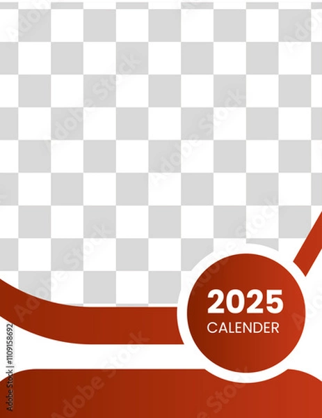 Fototapeta Calendar Design Template